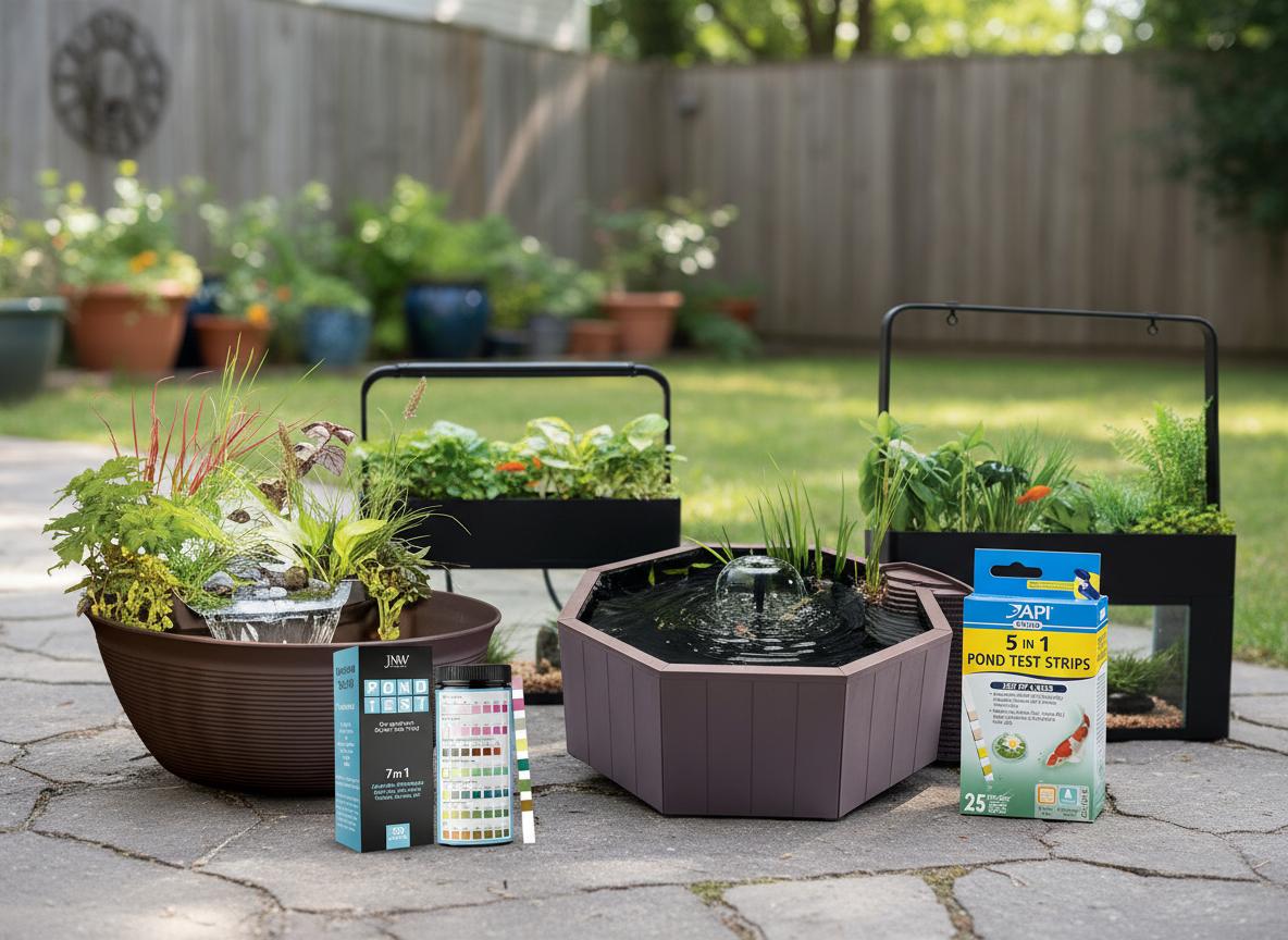 Best Aquaponic Fish Pond Kit - Easy Setup, Tranquil Indoor and Outdoor Water Features, Sustainable Ecosystem