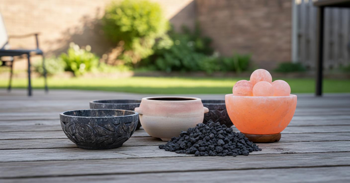 Best Artisan Stone Fire Bowl - Enhancing Meditative Rituals, Traditional Soapstone Craftsmanship, Spiritual Ambiance