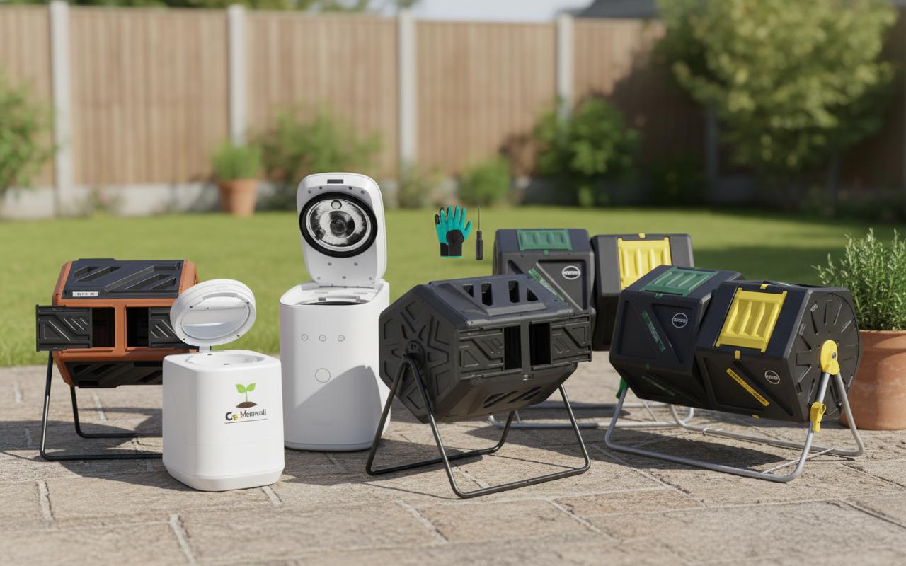 Best Automated Compost Tumbler - Efficient, Odorless, Eco-Friendly Kitchen Waste Solution