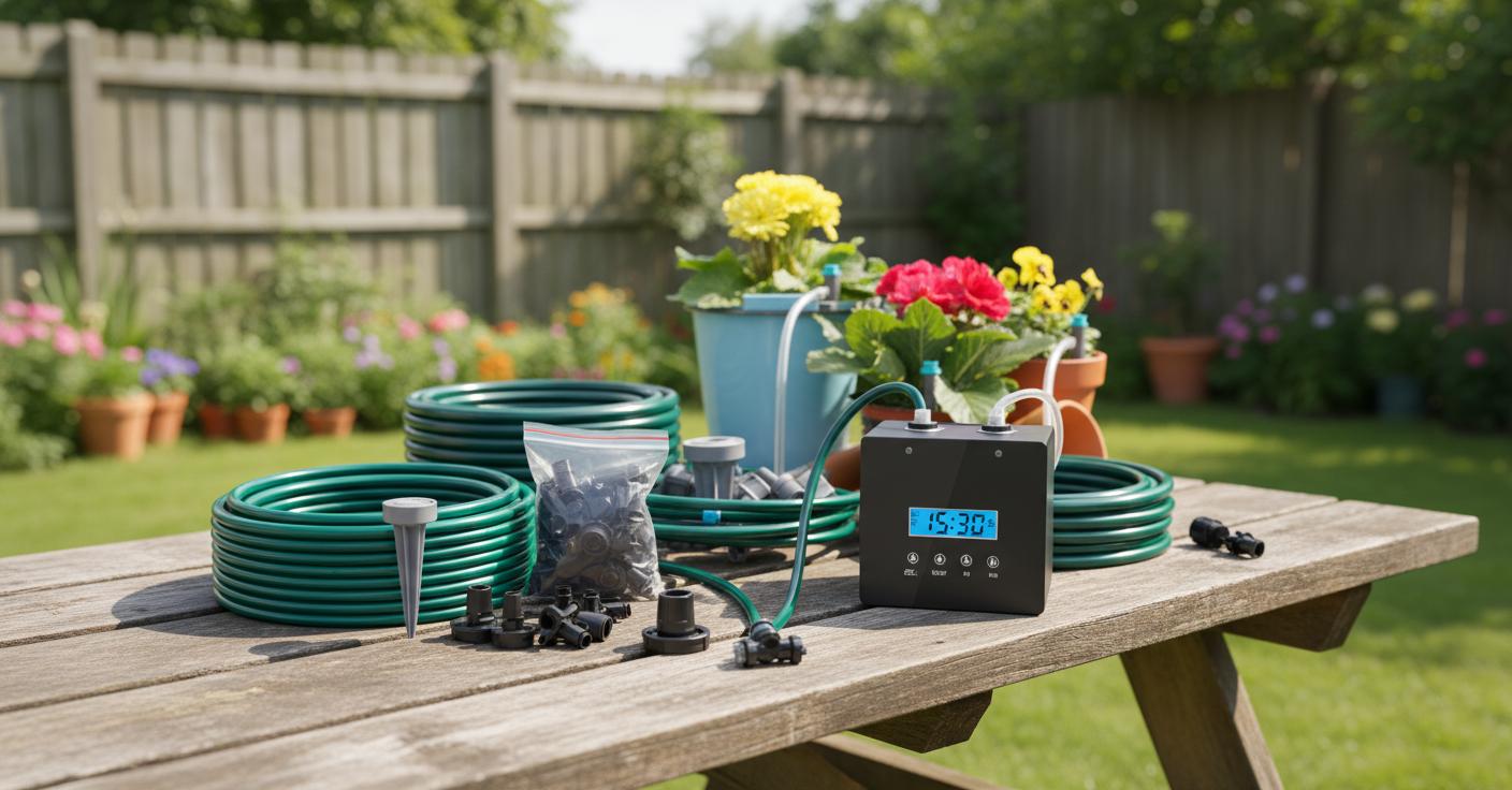 Best Automatic Drip Irrigation System - Hassle-Free, Indoor and Outdoor Use, Efficient Watering