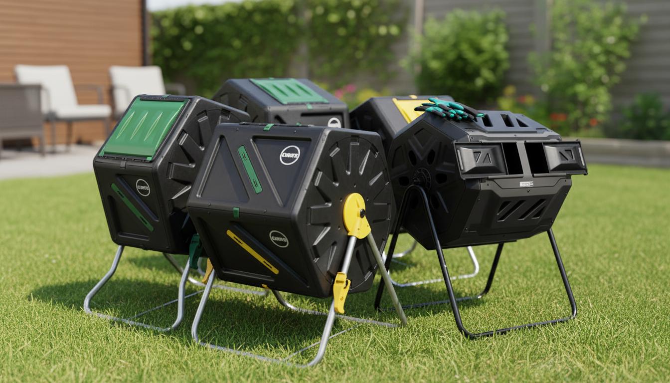 Best Backyard Compost Tumbler - Fast Processing, High Volume Capacity, and Efficient Design