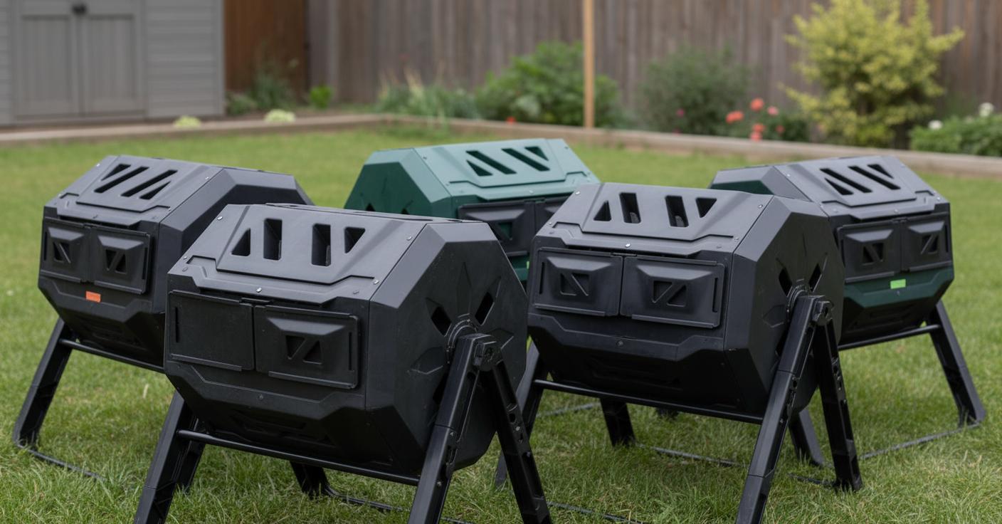 Best Collapsible Compost Tumbler - Eco-Friendly Design, Efficient Batch Composting, Easy Storage