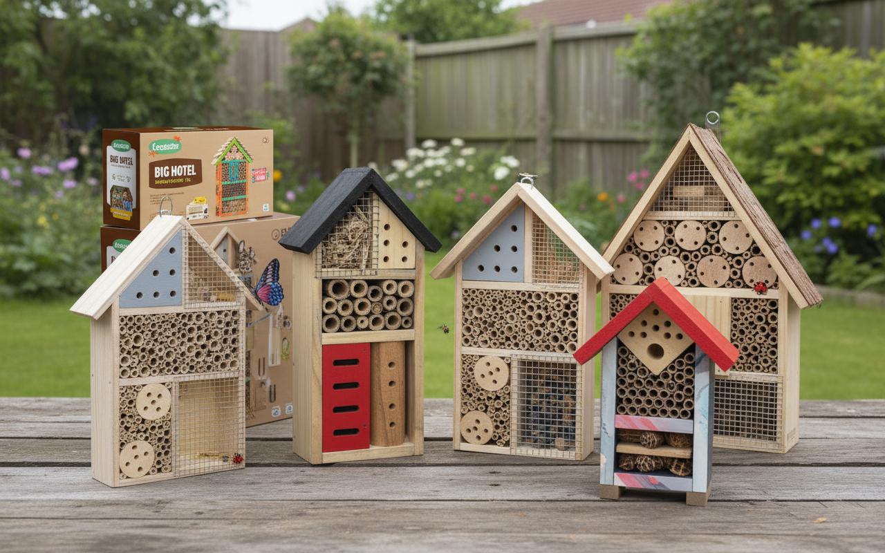 Best Eco-Friendly Bug Hotel - Hands-On Learning, Nature-Themed Crafts, Kid-Friendly Design