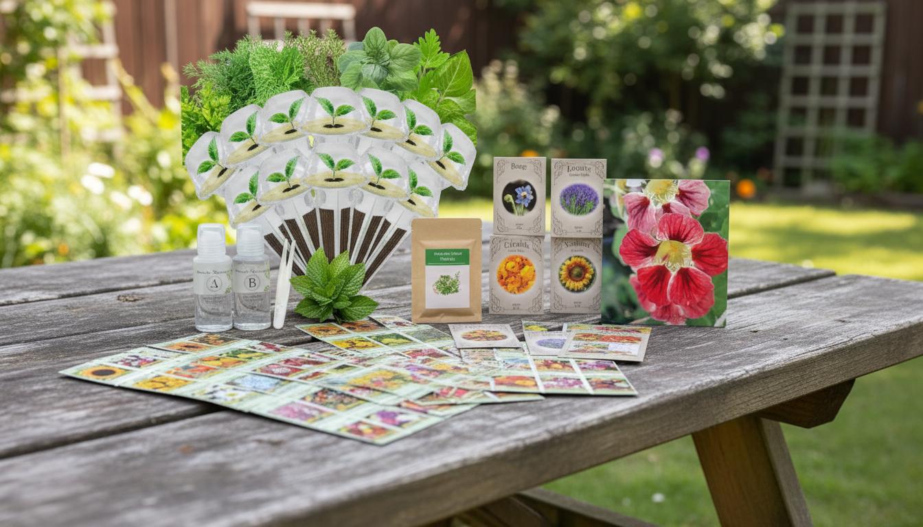 Best Edible Flower Seed Kit - Diverse Blooms, Easy Growing, Garden Enthusiasts