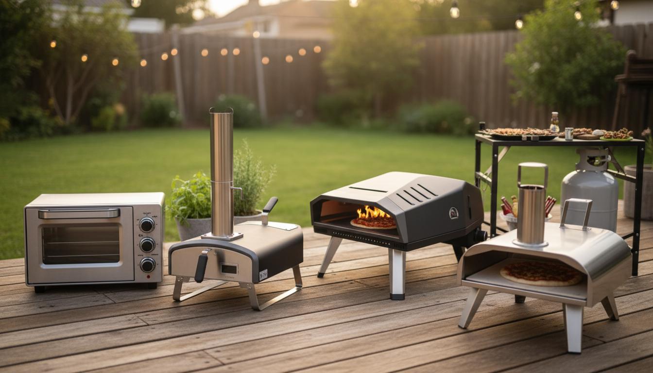 Best Foldable Outdoor Pizza Oven - Versatile Countertop Cooking, Multiple Presets, Easy Portability