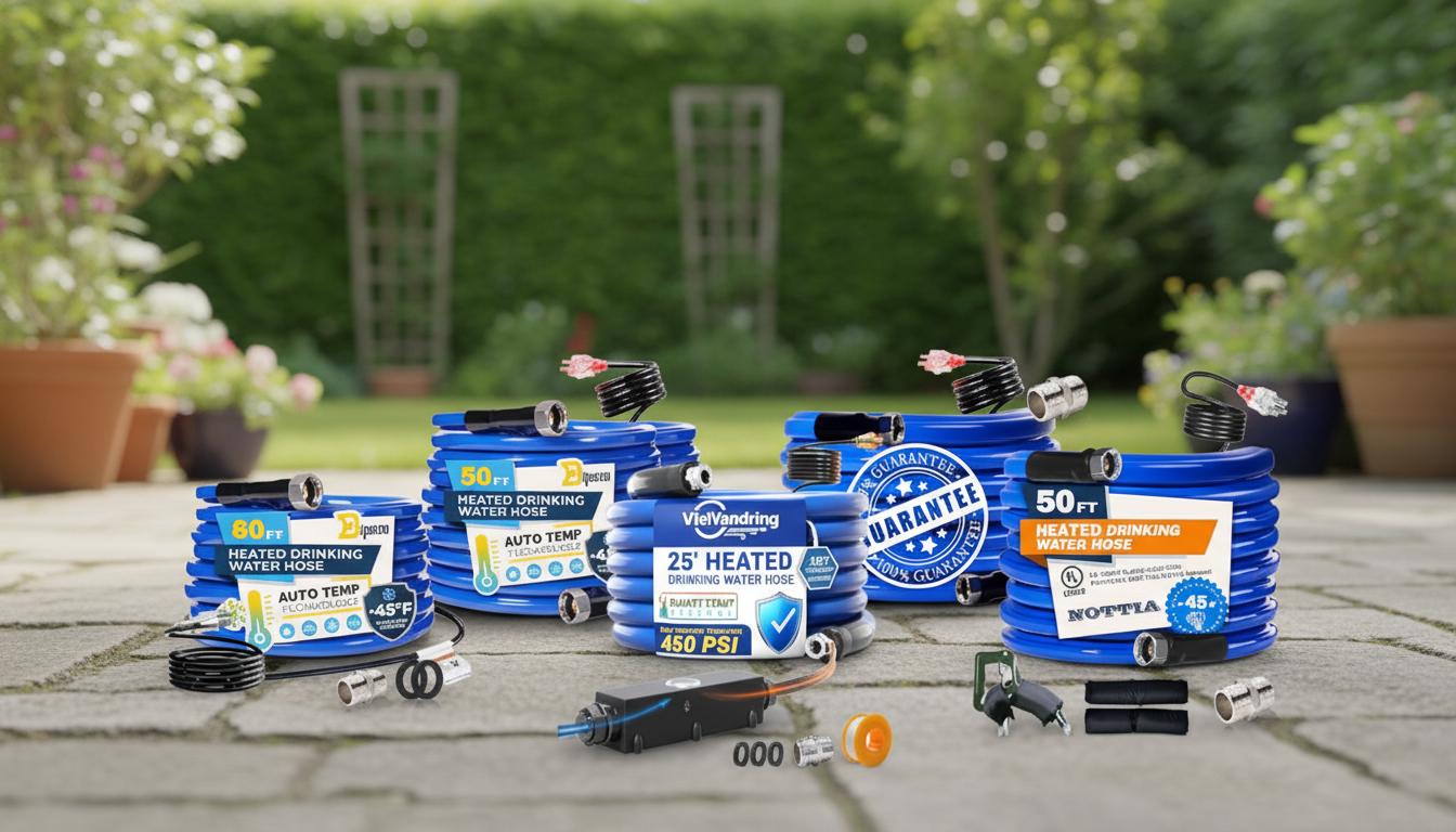 Best Heated Garden Hose - Extreme Cold Resistance, Reliable Antifreeze Protection, Perfect for Campers and Livestock