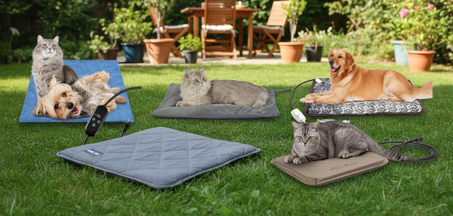 Best Heated Outdoor Pet Bed - Warm, Safe, and Adjustable Heating Solution