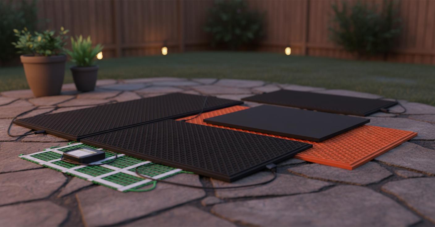 Best Heated Patio Mat - Slip-Resistant, Efficient Snow Melting, Durable Design