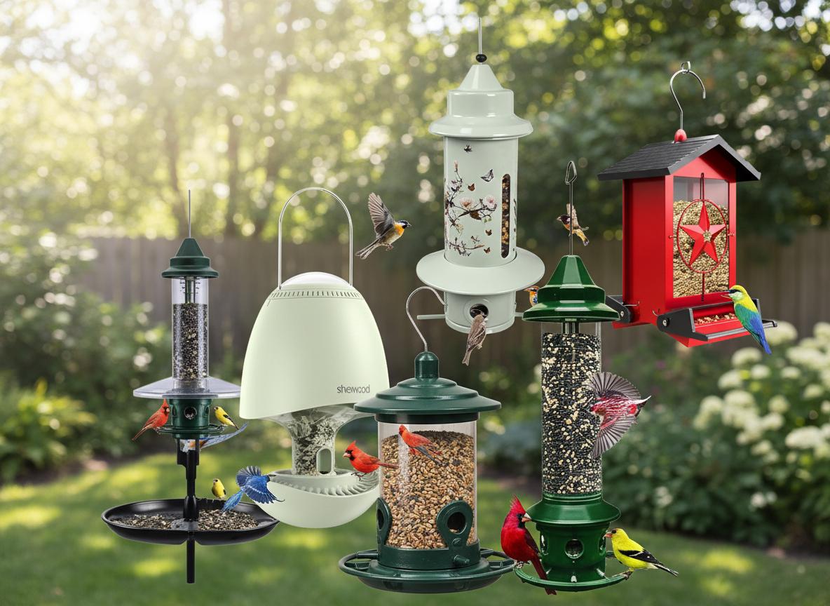 Best Heavy-Duty Squirrel-Proof Bird Feeder - Durable Design, Self-Drying System and Automatic Seed Management