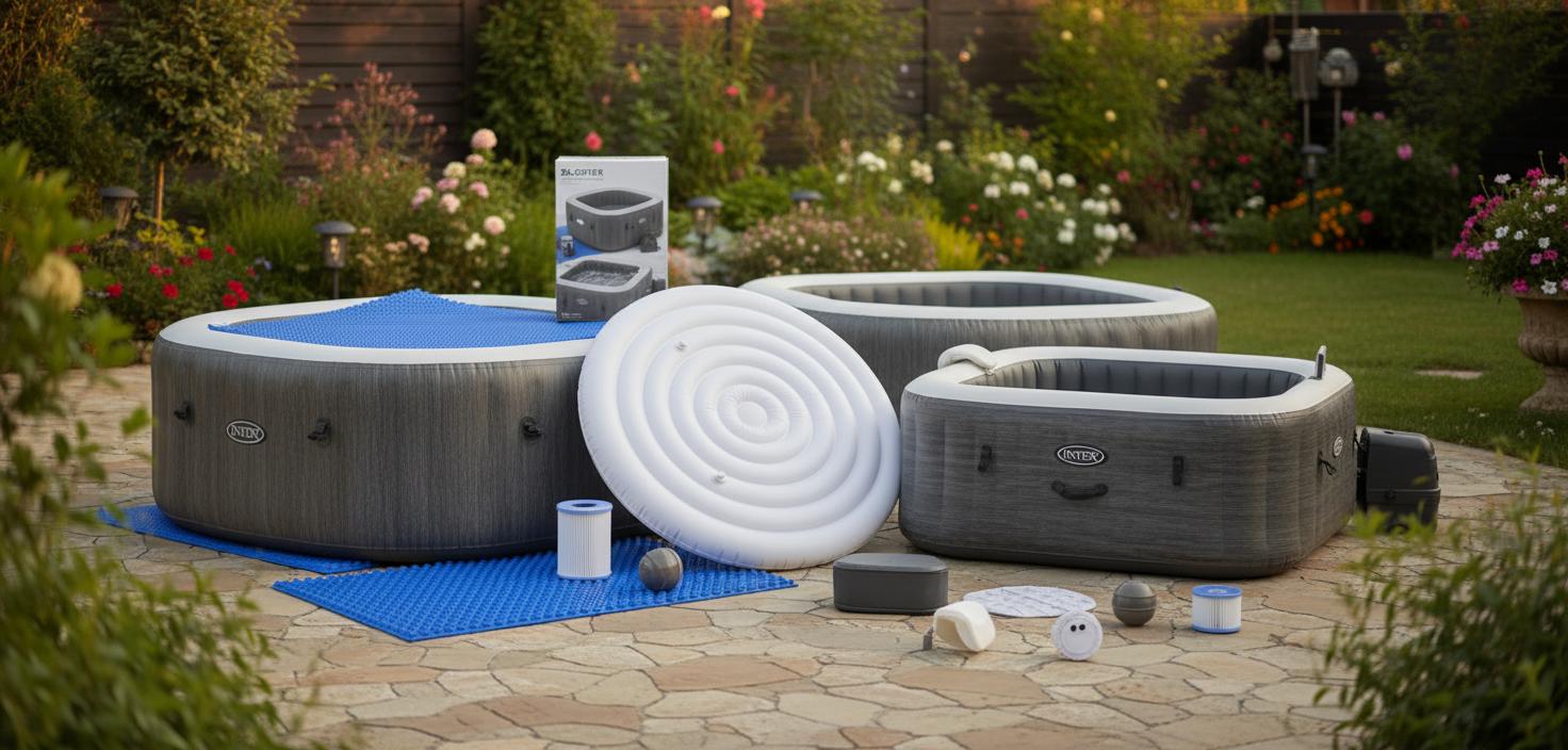 Best Inflatable Hot Tub Spa - Energy Efficient, Durable Design, Easy Heat Retention