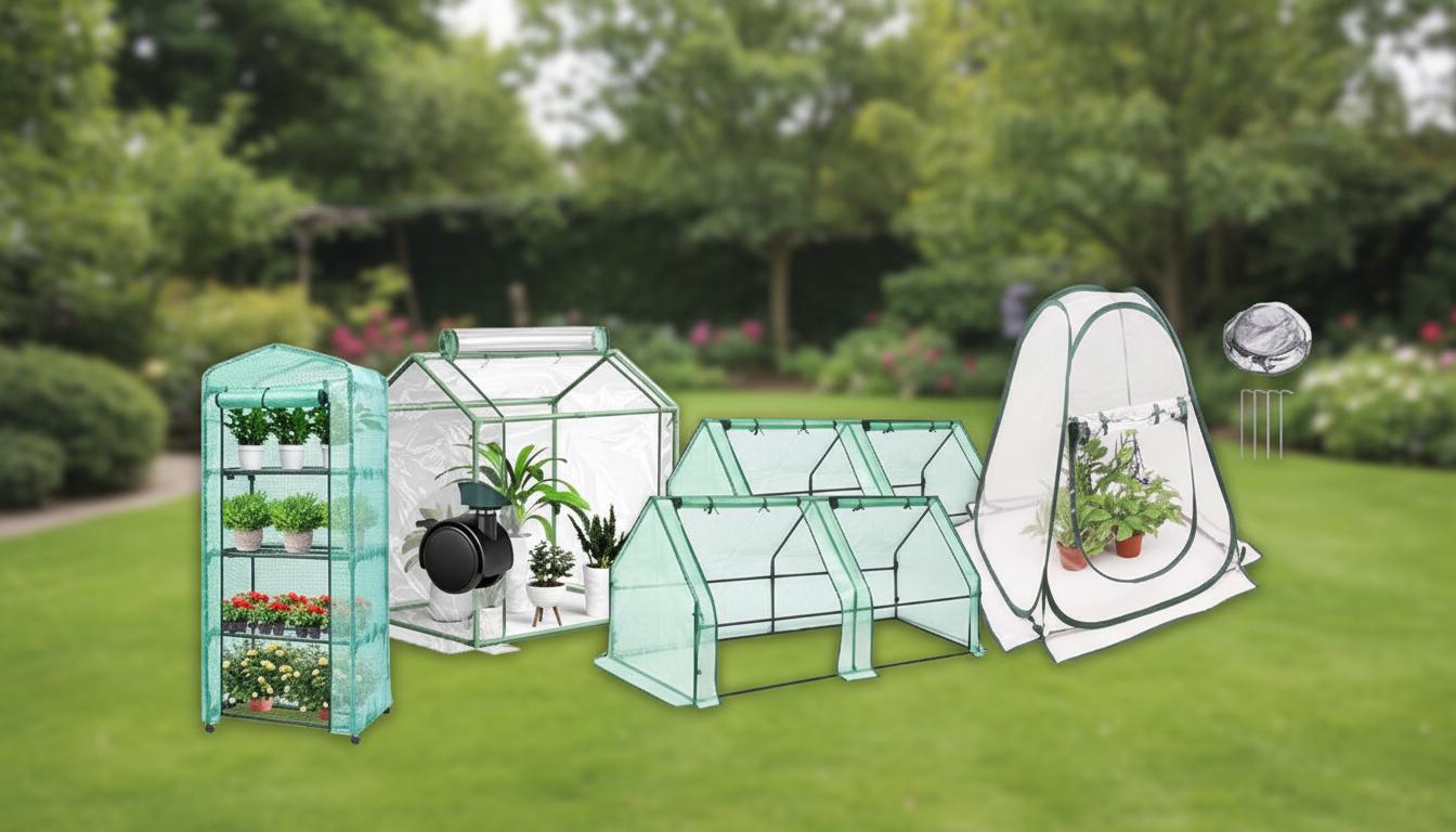 Best Miniature Backyard Greenhouse Pod - Compact Design, Portable Convenience, Versatile Indoor and Outdoor Use