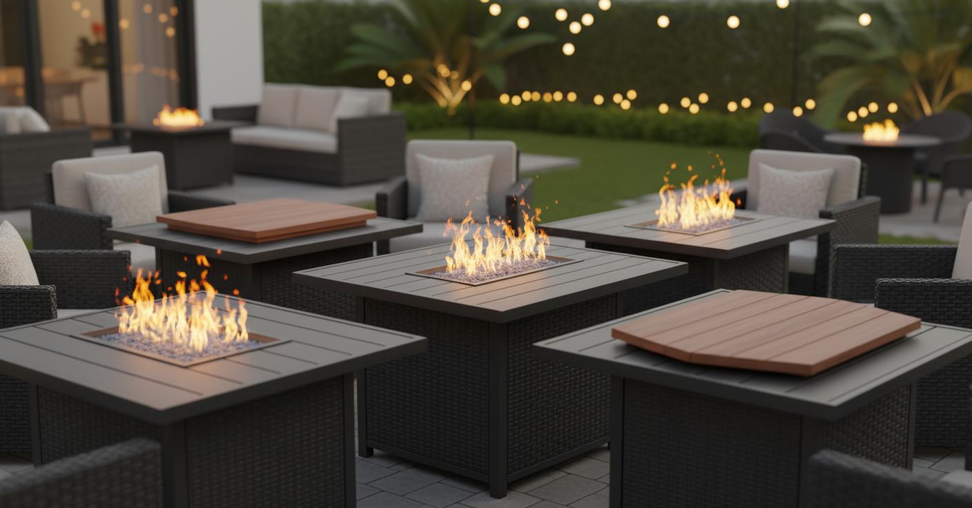 Best Modular Fire Pit Table - Versatile Fire Pit Grill, Deep Heavy-Duty Fire Bowl, Perfect for Outdoor Gatherings