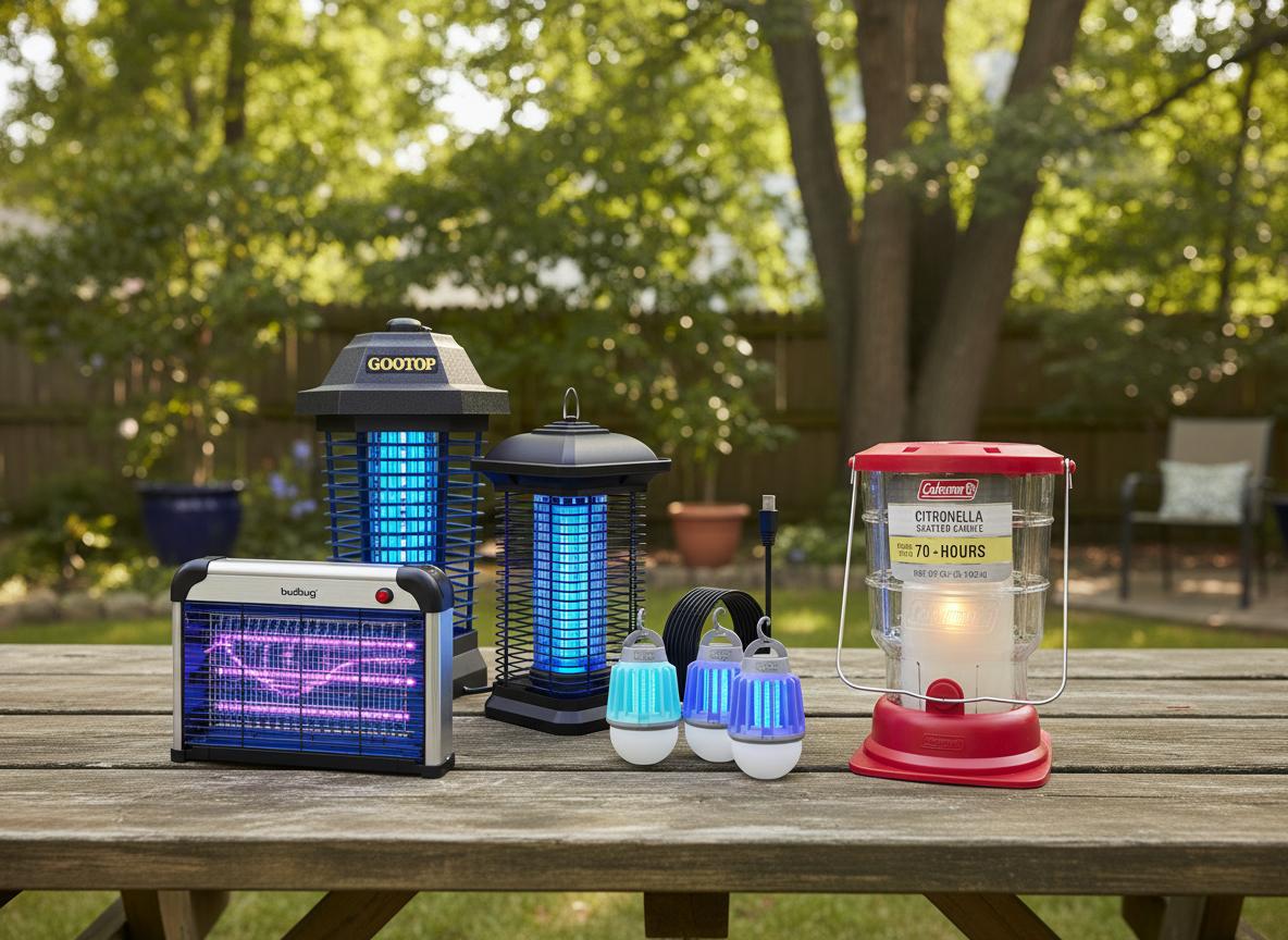 Best Mosquito-repellent Lantern - Effective Indoor and Outdoor Use, Dual Mosquito and Fly Control, Long-lasting Protection