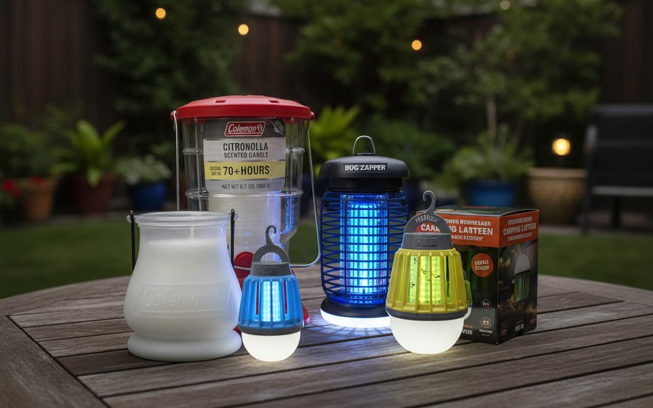 Best Mosquito-Repelling Lantern - Portable, Rechargeable, Indoor and Outdoor Use