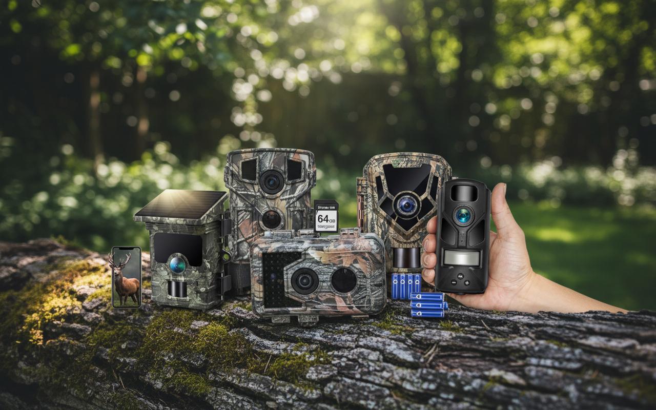 Best Motion-Activated Wildlife Camera for Backyard - Clear Night Vision, Precise Motion Detection, and Durable Design