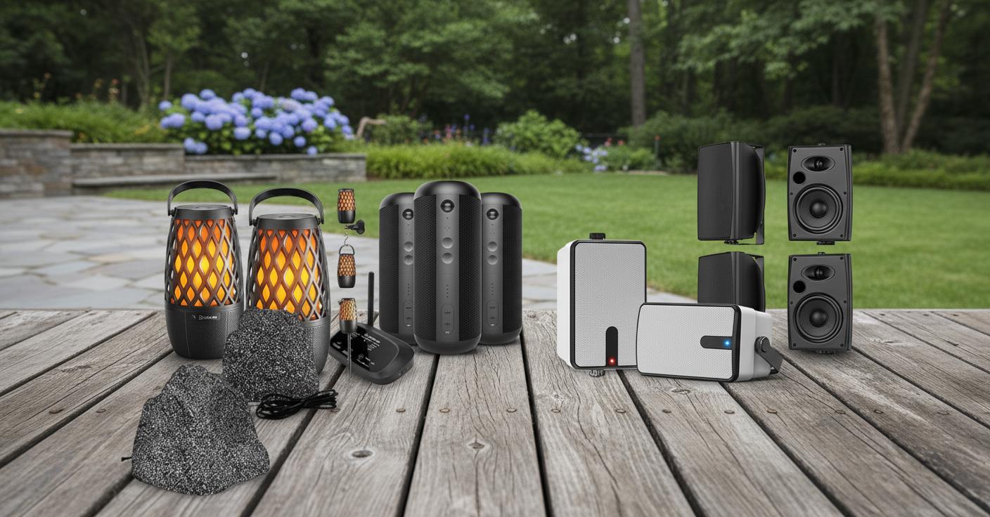 Best Multi-zone Outdoor Bluetooth Speakers - Immersive Sound, Waterproof Durability and Dynamic Lighting
