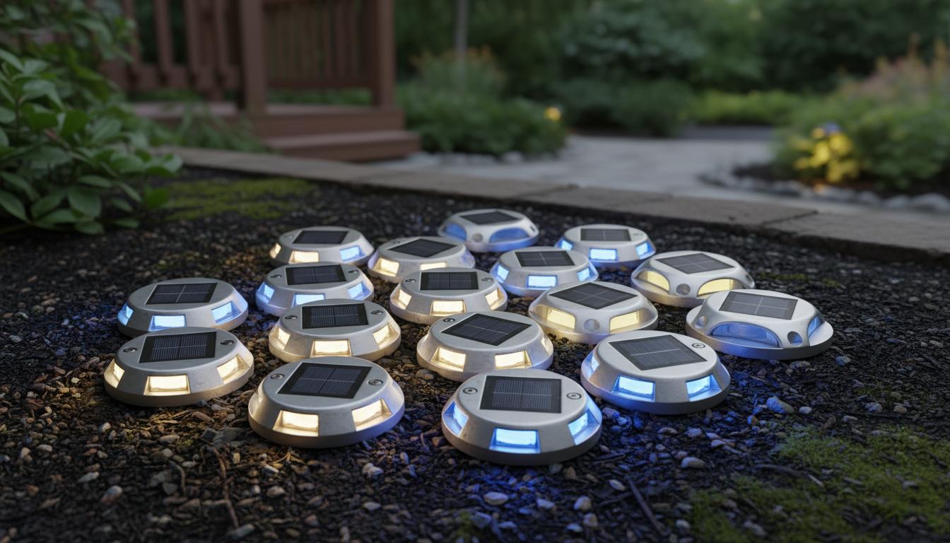 Best Outdoor LED Path Markers - Enhanced Safety, Versatile Design, Waterproof Solar Lighting