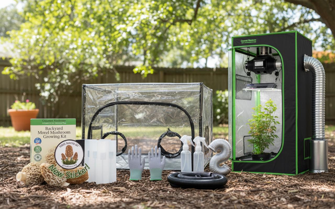 Best Outdoor Mushroom Growing Kit - Easy Morel Cultivation, Adaptable to Any U.S. Soil, Perfect for Outdoor Enthusiasts