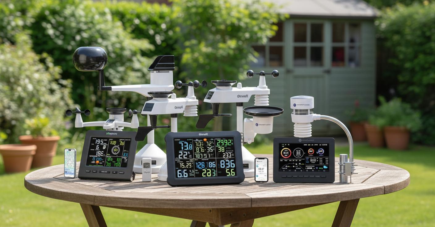 Best Outdoor Smart Weather Station - Accurate AI-Powered Forecasts, Comprehensive Environmental Data, Advanced Weather Tracking