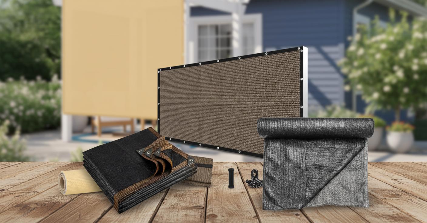 Best Pergola Shade Cloth Kit - 95% UV Sun Protection, Durable Material, Easy Installation