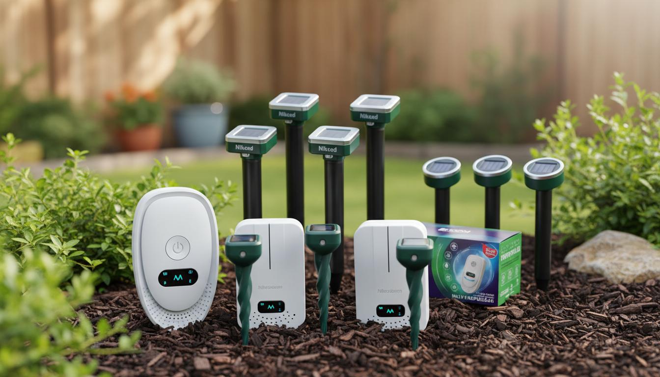 Best Pest-Repelling Ultrasonic Garden Spikes - Effective, Safe, and Eco-Friendly Pest Control