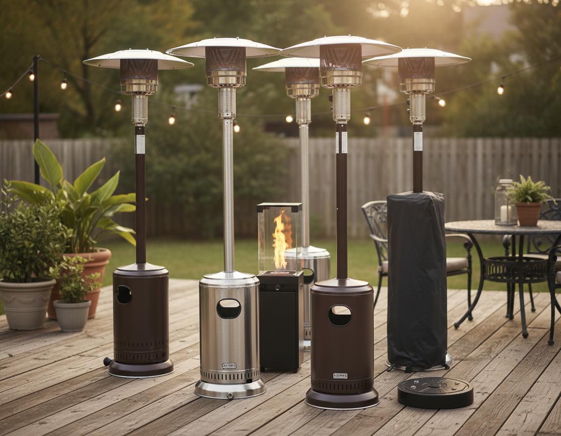 Best Propane Patio Heater - Easy Mobility, Stable Water Tank Design, Efficient Outdoor Heating