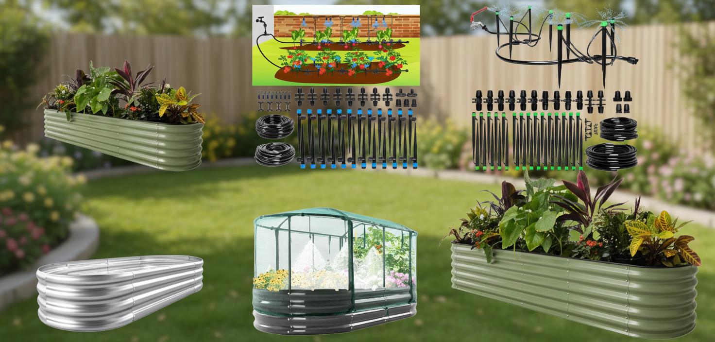 Best Raised Garden Bed Kit - Durable Construction, High-Raised Design, Easy Planting and Maintenance