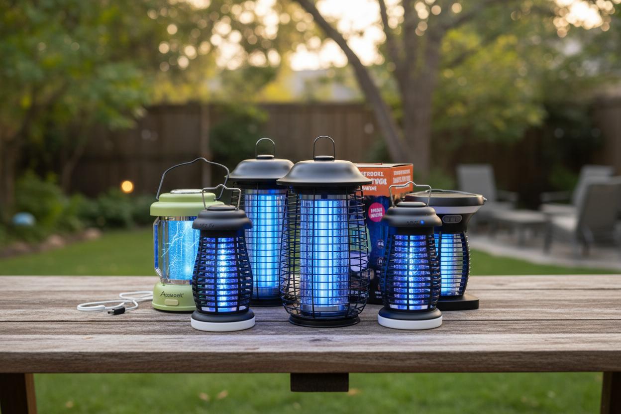 Best Rechargeable Bug Zapper Lantern - Cordless Convenience, Effective Mosquito Elimination, Indoor and Outdoor Use