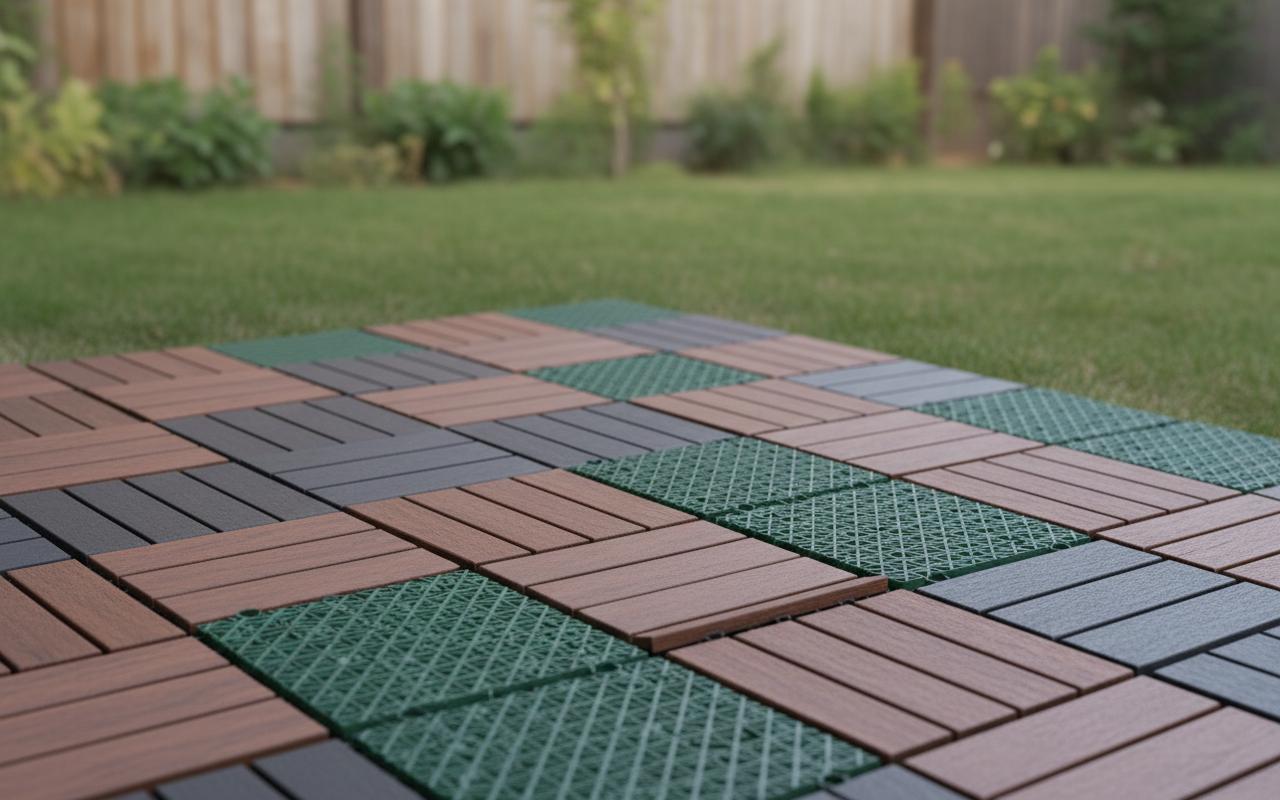 Best Recycled Plastic Decking Tiles - Easy-to-Install, Weatherproof, Durable Outdoor Flooring