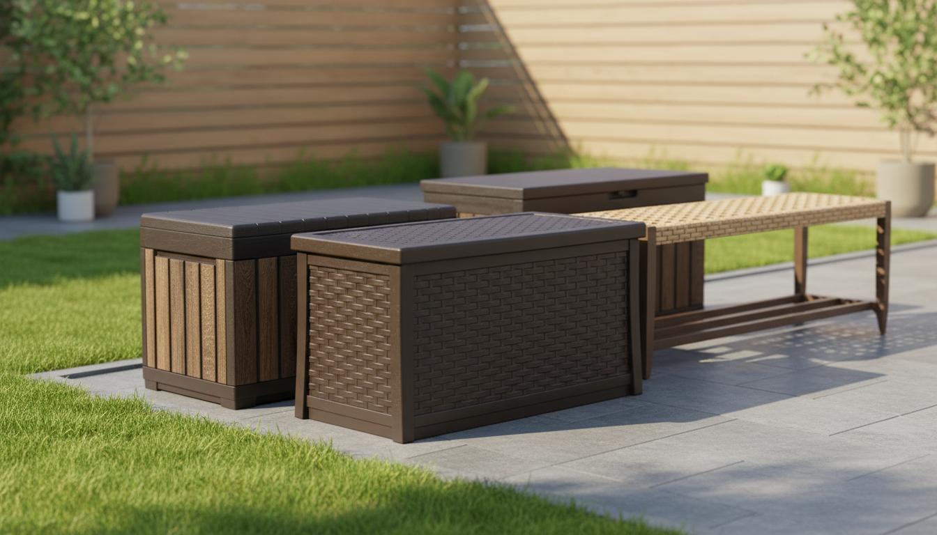 Best Resin Wicker Storage Bench - Space-Saving, Durable, Weather-Resistant Storage