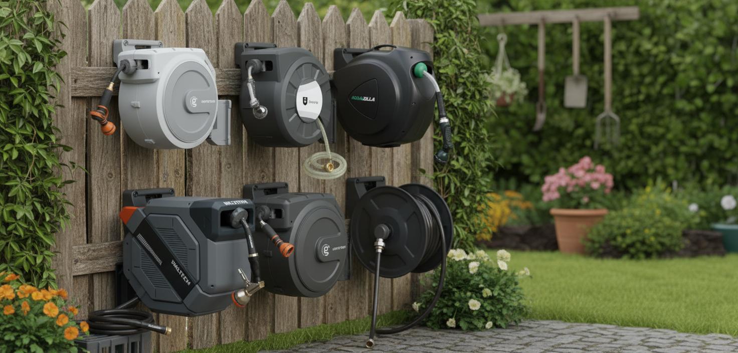 Best Retractable Garden Hose Reel - Easy Storage, Versatile Watering, and Durable Design