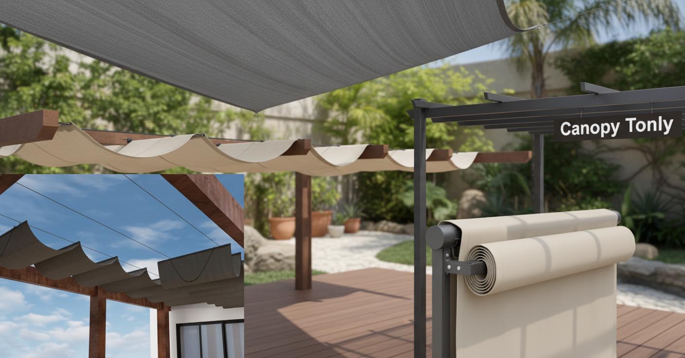 Best Retractable Pergola Awning - Durable UV Protection, Easy Installation, and Stylish Design