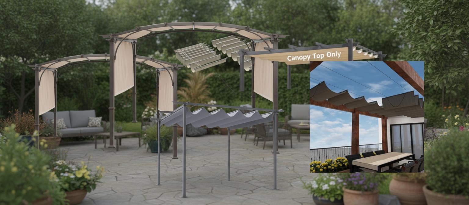 Best Retractable Pergola Canopy - Durable, Weather-Resistant, Easy to Install