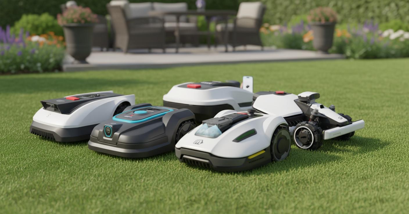 Best Robotic Lawn Mower - Perimeter Wire-Free, App-Controlled, 3D Obstacle Avoidance