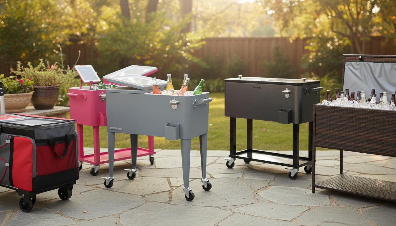 Best Rolling Deck Cooler - Spacious, Leakproof, and Easy-to-Transport for Outdoor Enthusiasts