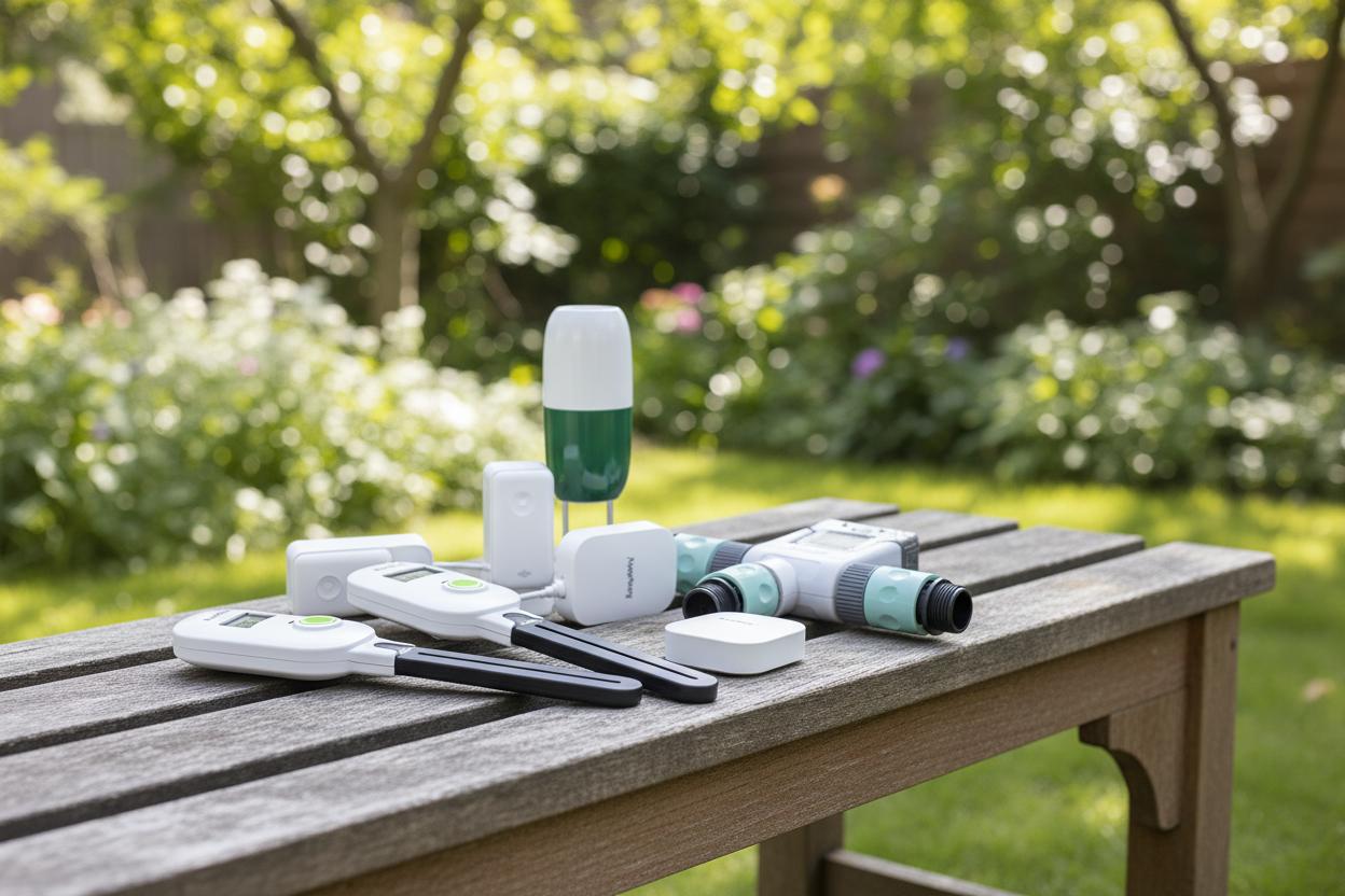 Best Smart Wi-Fi Garden Sensor - Early Water Leak Detection, Smart Alerts, Easy Home Integration