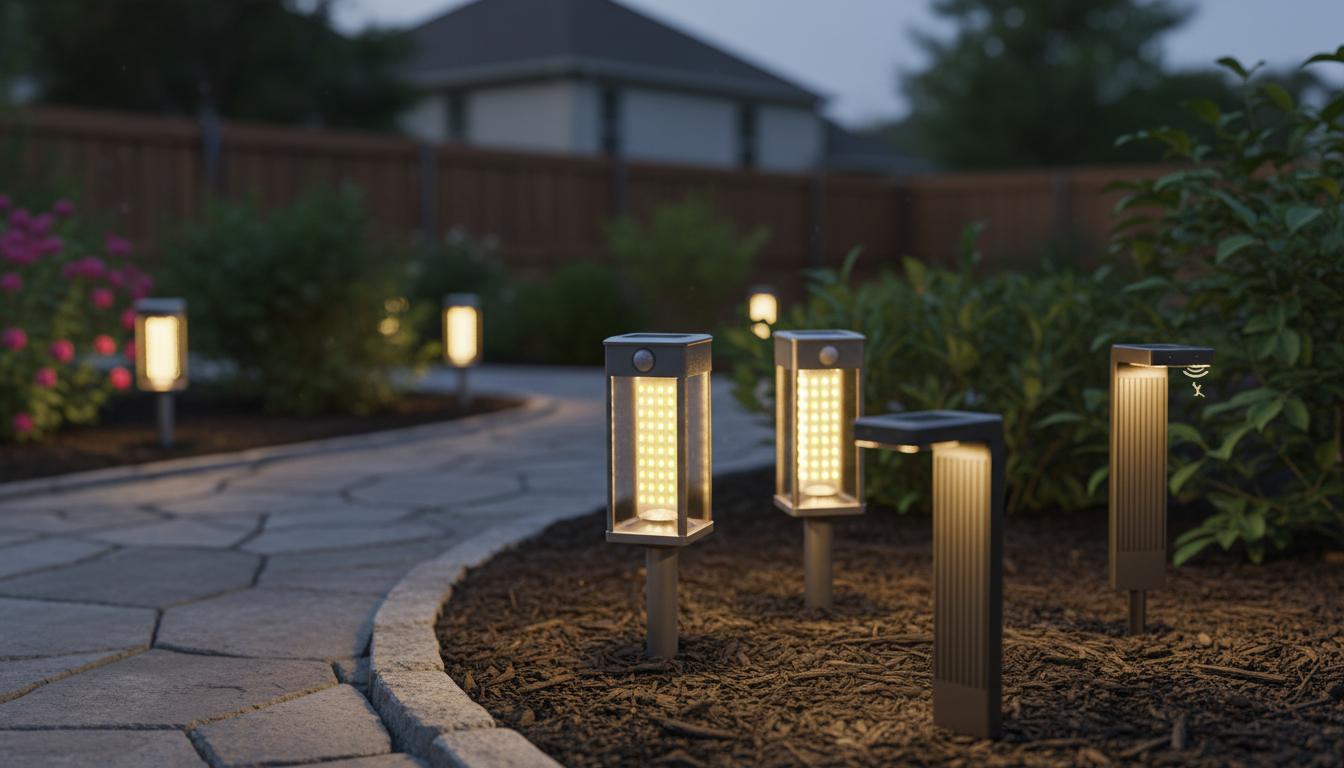 Best Solar Path Light with Motion Sensor - Energy-Efficient, Bright Illumination, Easy Installation