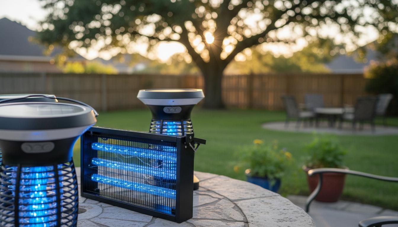 Best Solar-Powered Mosquito Trap - Effective Outdoor Control, Eco-Friendly Operation, and Portable Design