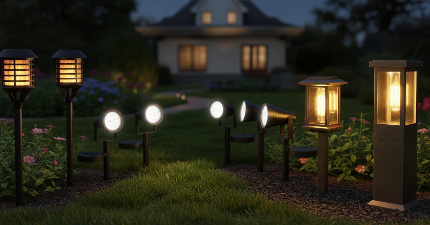 Best Solar-Powered Pathway Lights - Realistic Flickering Flame Lighting, Eco-Friendly Energy, and Weather-Resistant Design
