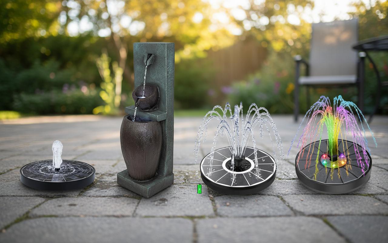 Best Solar-Powered Water Fountain - Eco-Friendly, Bird-Attracting, and Low Maintenance