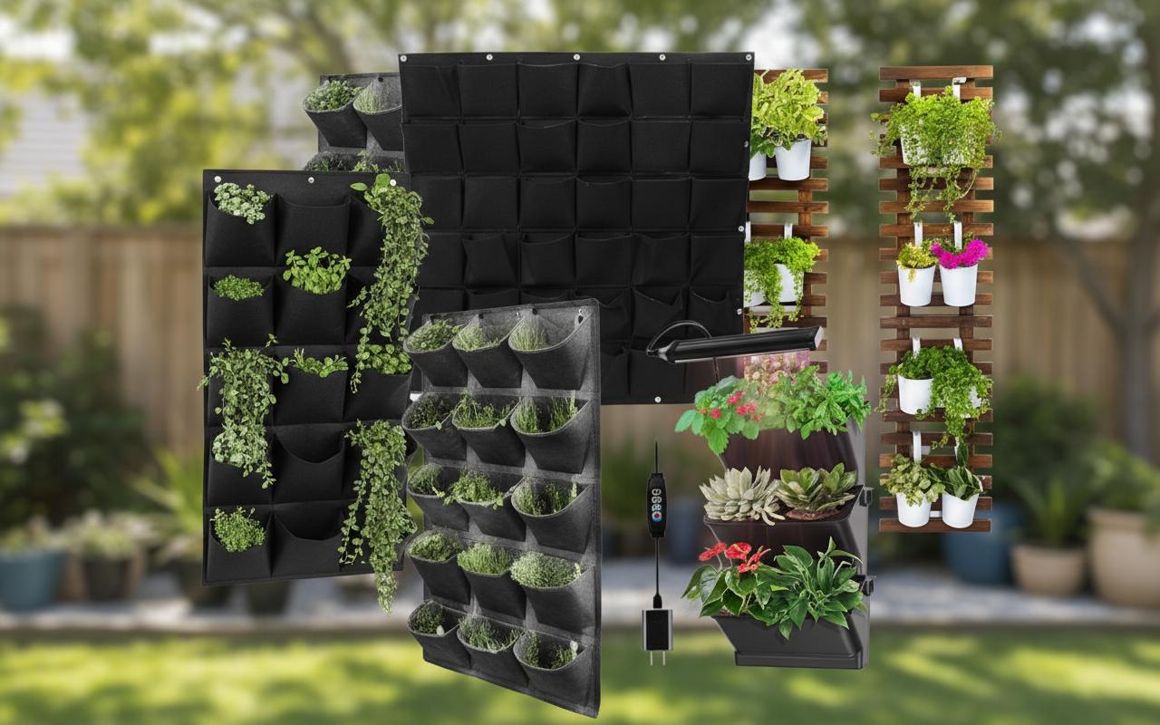 Best Vertical Herb Garden Wall - Space-Saving, Easy Installation, Year-Round Growing