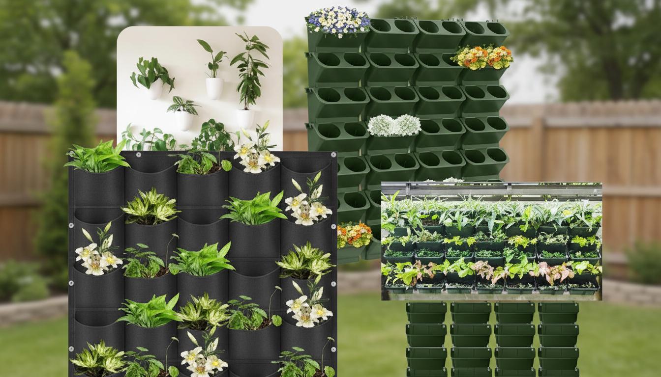 Best Vertical Wall Planter - Stylish Indoor Display, Modern Design, Space-Saving Solution
