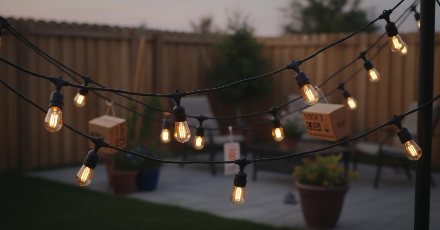 Best Weatherproof Outdoor LED String Lights - Durable, Weather-Resistant, and Perfect for Enhancing Ambiance