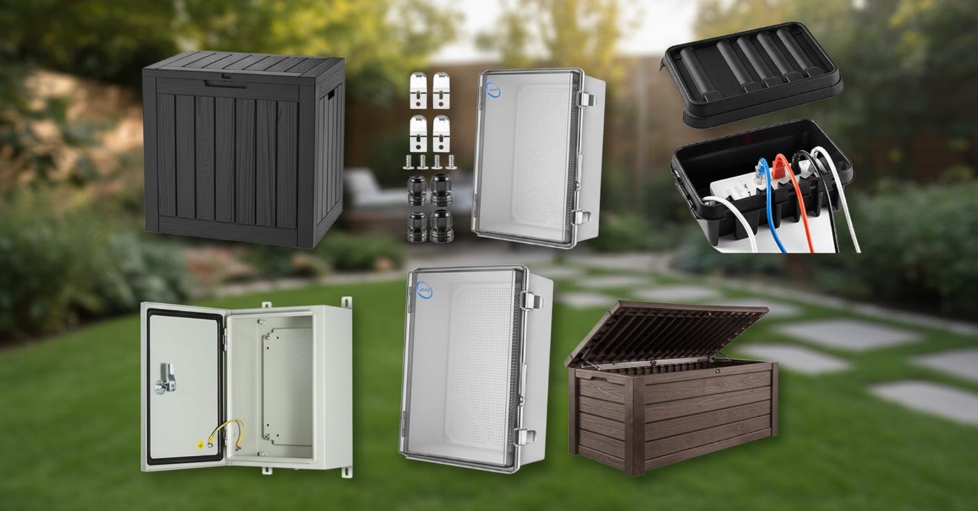 Best Weatherproof Outdoor Storage Box - Durable, Spacious, and Secure for Cushions and Tools