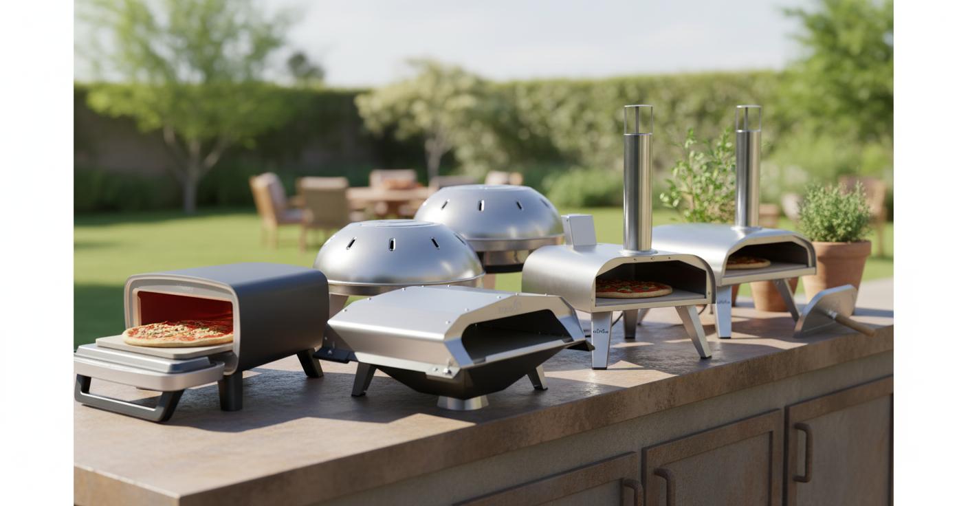 Best Weatherproof Pizza Oven - Versatile Indoor Cooking, Multiple Presets, and Advanced Functions