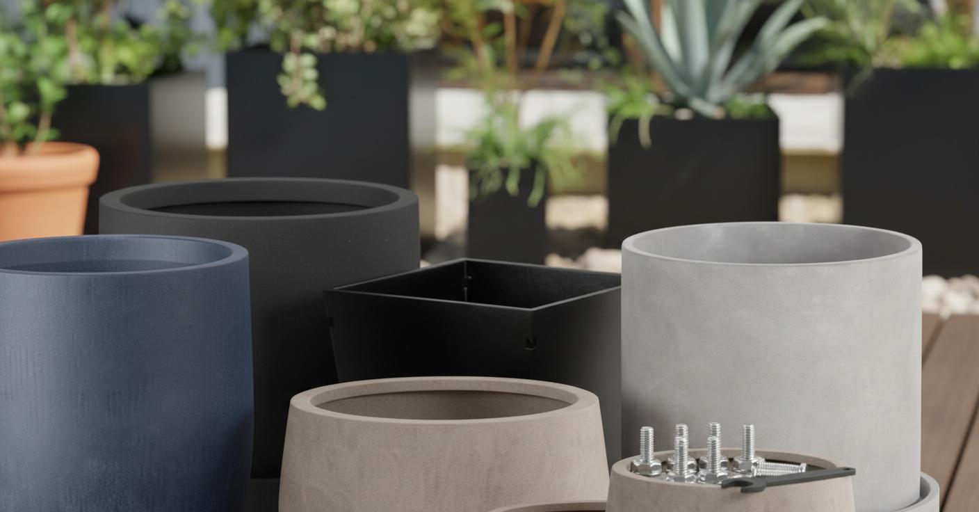 Best WiFi Outdoor Security Planter - Stylish Design, Advanced Connectivity, Excellent Drainage