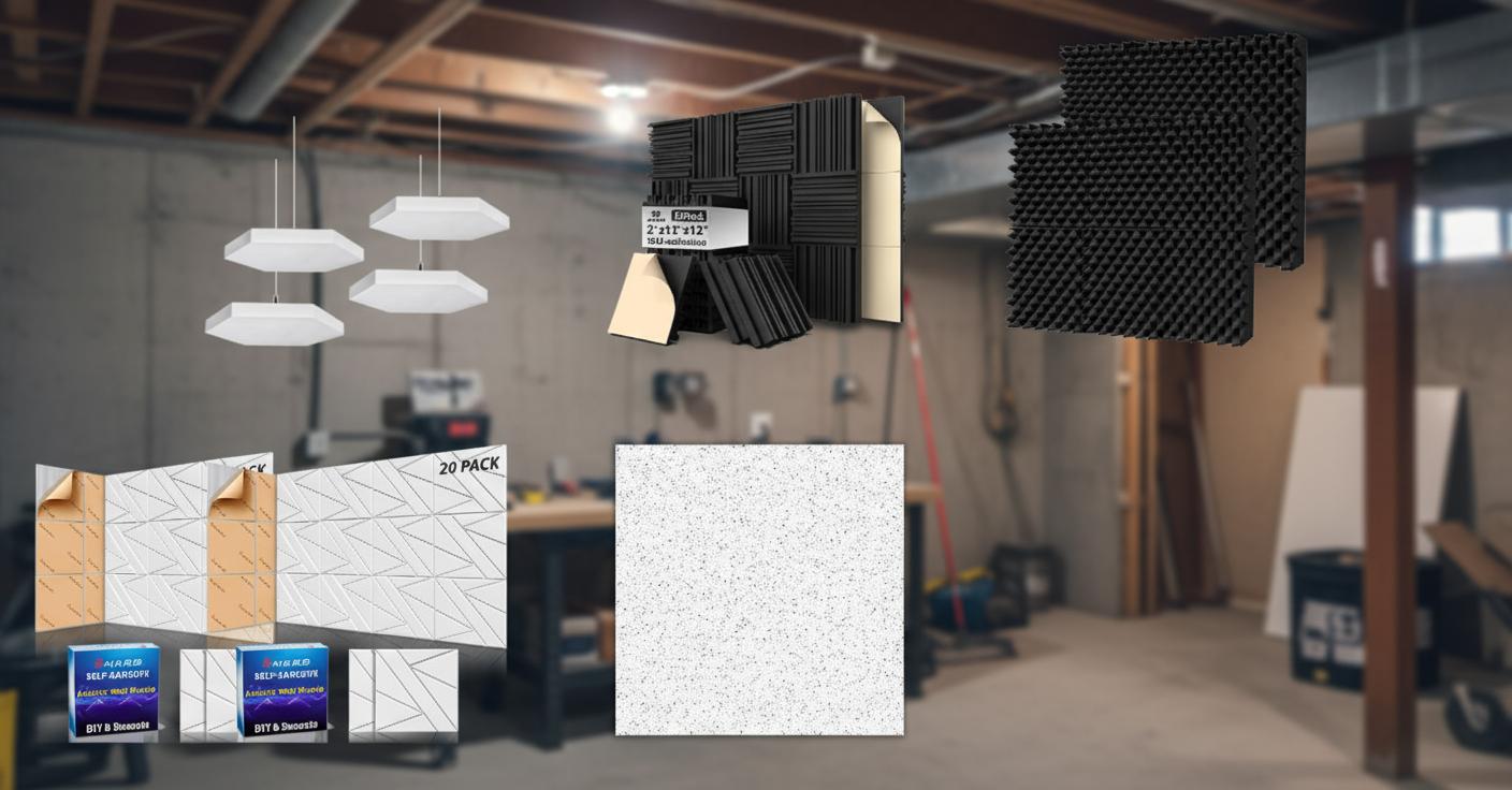 Best Acoustic Ceiling Tiles - Effective Echo Reduction, Sound Absorption, and Easy Installation
