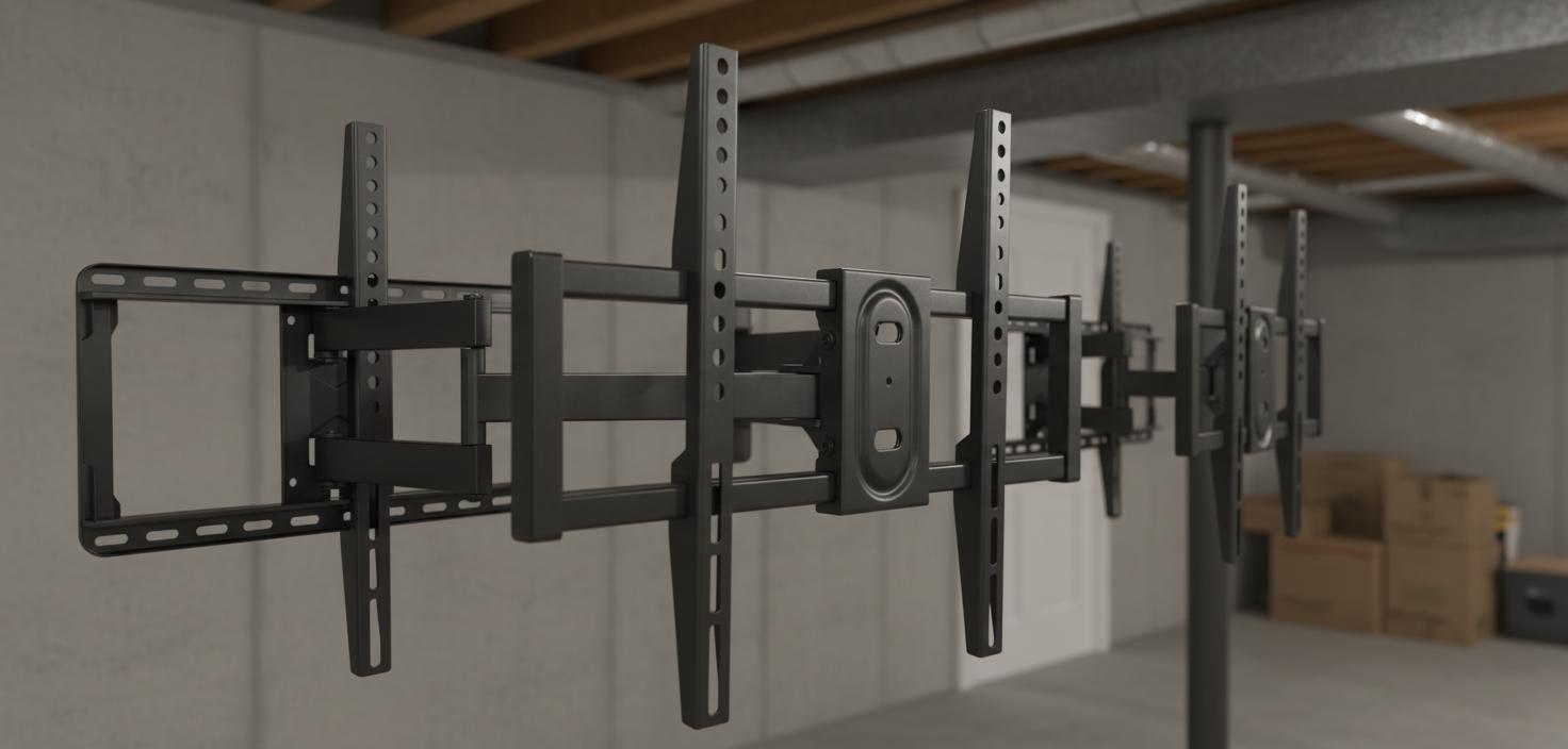 Best Articulating TV Wall Mount - Full Motion Adjustability, Wide Viewing Angles, Easy Installation