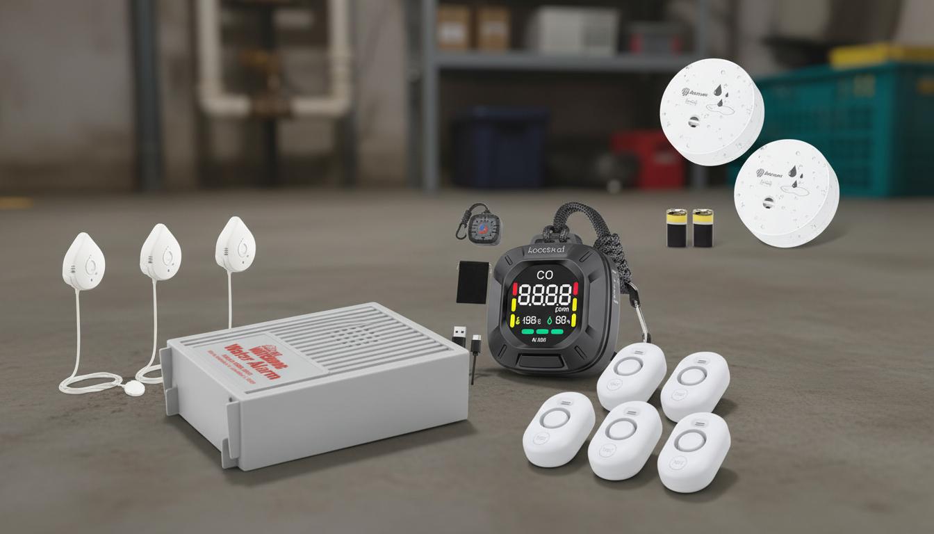 Best Automatic Moisture Detection Alarm - Early Leak Detection, Reliable Prevention, Easy Installation