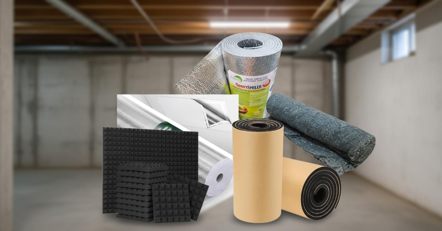 Best Basement Ceiling Insulation Panels - Triple-Layer Design, Superior Energy Efficiency, Easy Installation